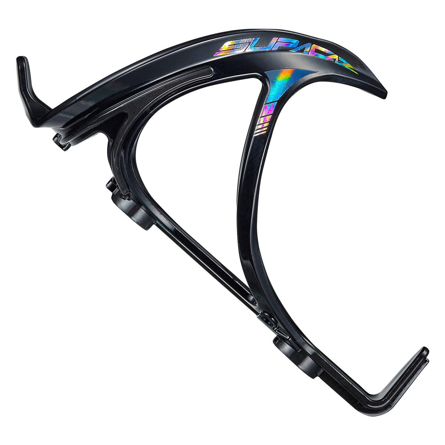 Supacaz - Porta Borraccia Manta Cage - Carbon Injected - Oil Slick