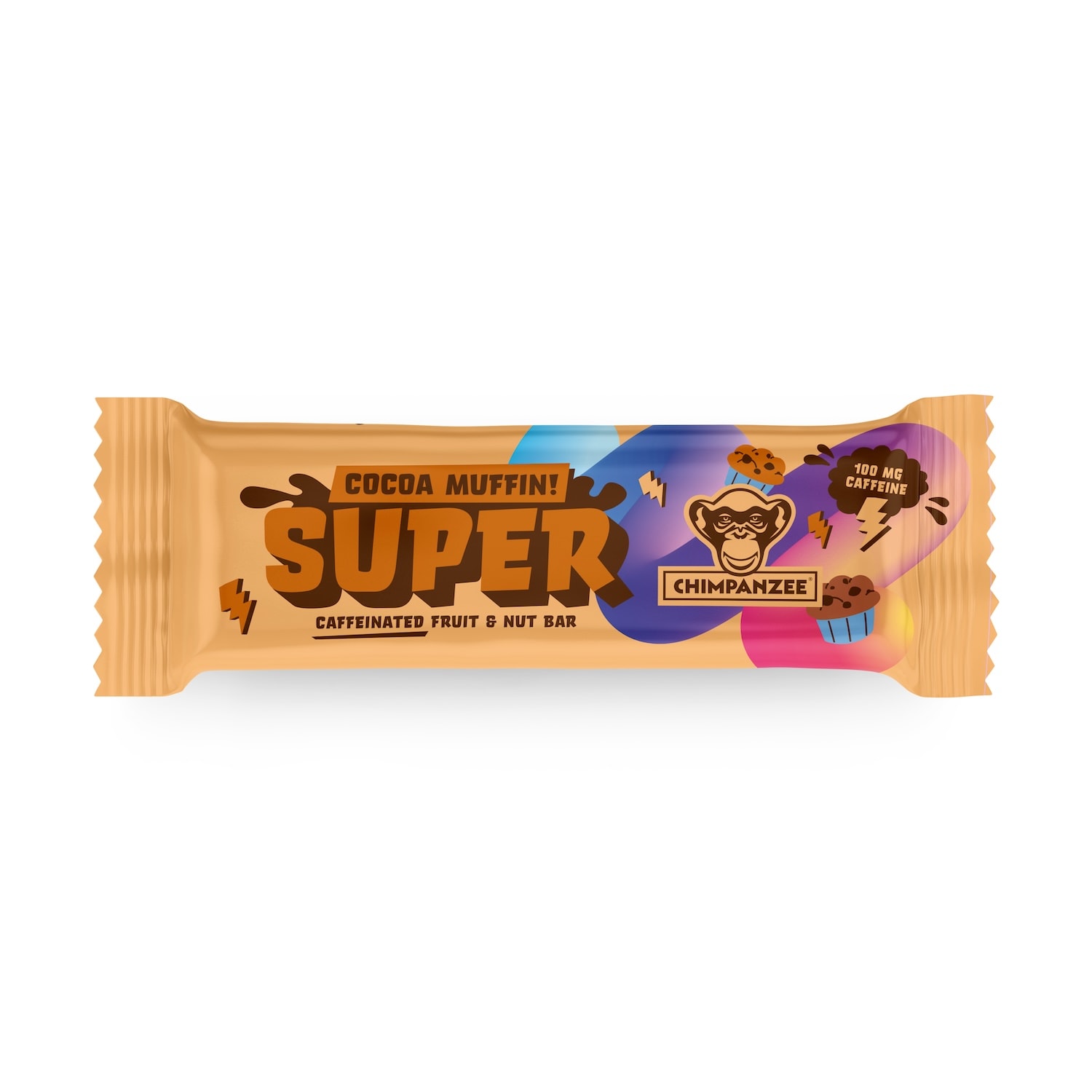 Chimpanzee - Barrette Energetiche SUPER Cocoa Muffin