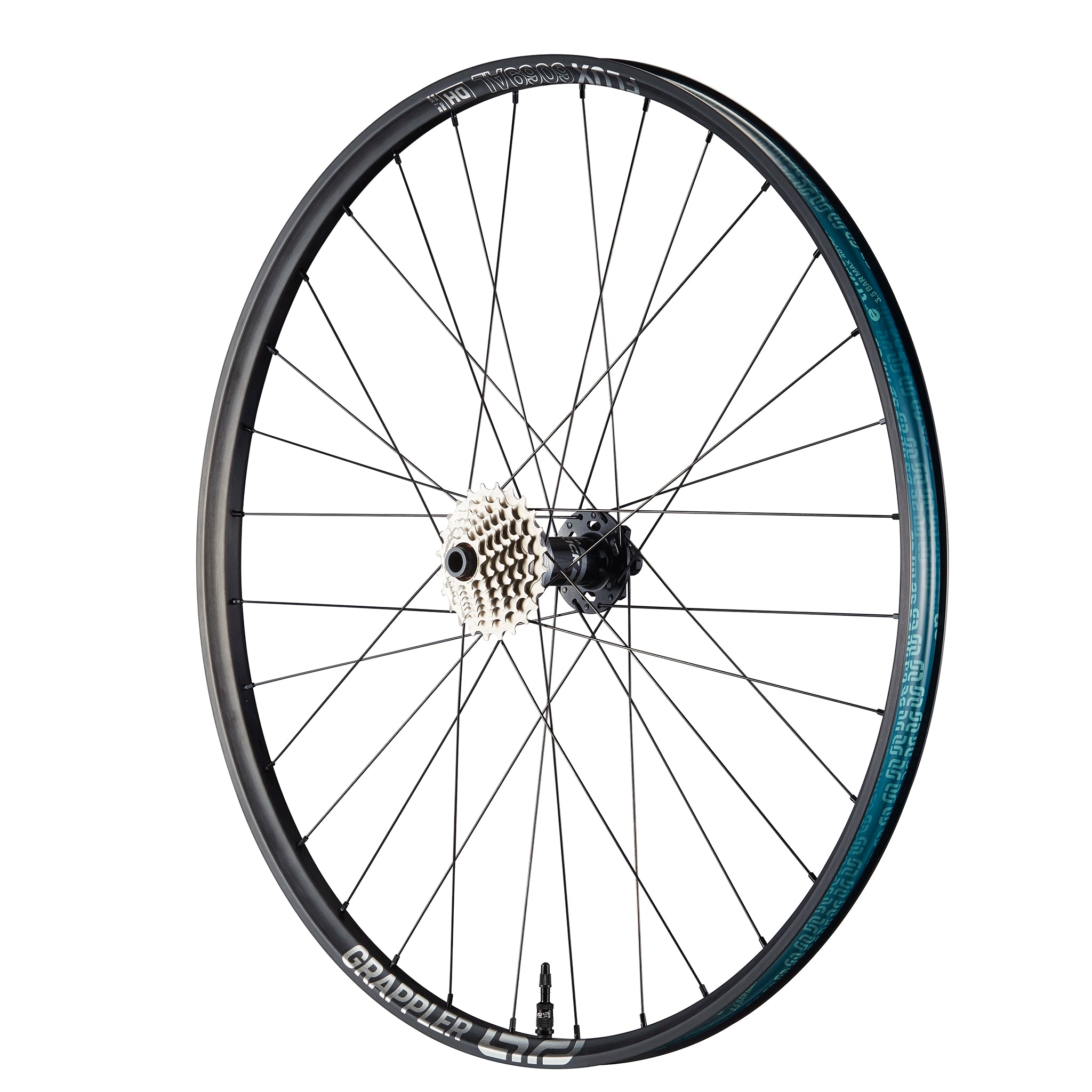 Ruota Post. Grappler Sidekick | Flux Aluminum | Downhill | 7v 9-24t Cassette